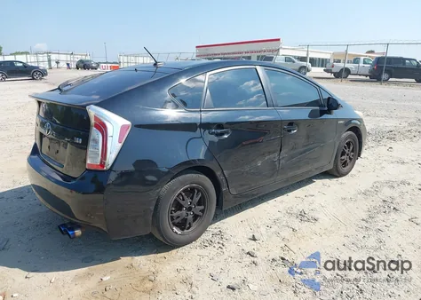 2012 Toyota Prius Four from USA, damaged, VIN JTDKN3DU7C5389798